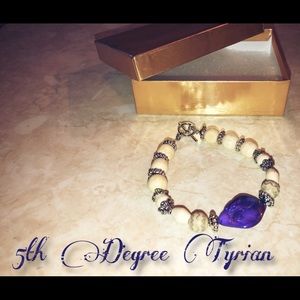 Handmade Bracelet: 5th Degree Tyrian